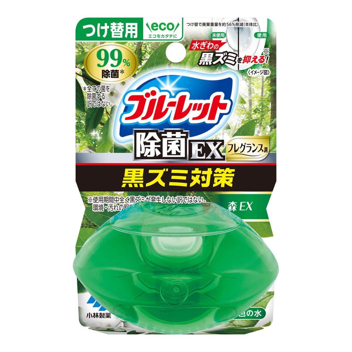 ブルーレット 液体ブルーレットおくだけ除菌フレグランス 森の香りの商品画像