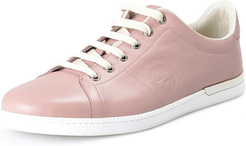 pink leather shoes