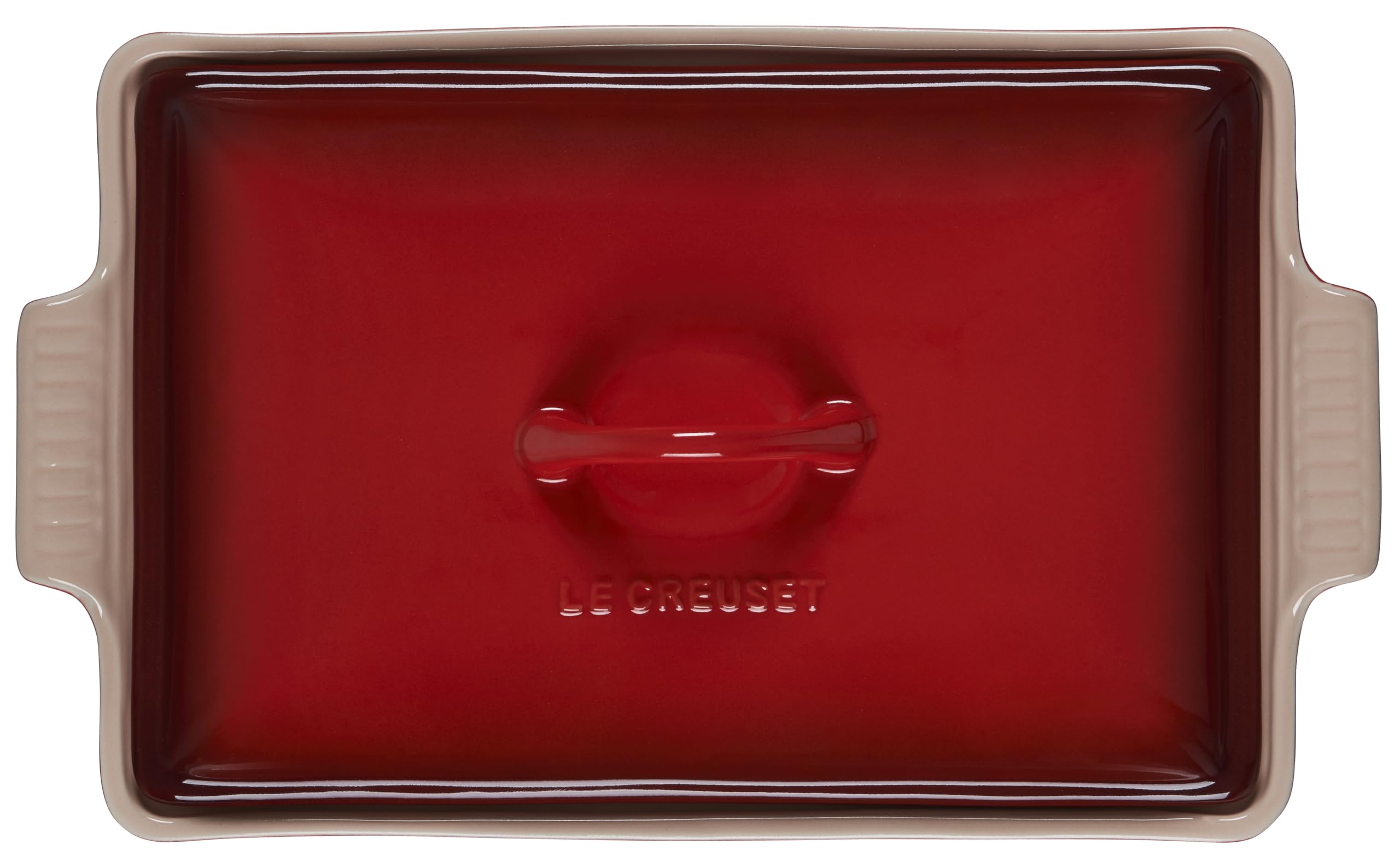 Le Creuset Stoneware Heritage Covered Rectangular Casserole, 4 qt. (12