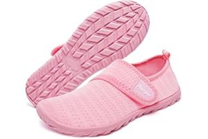 Racqua Boy's Girl's Kids Water Shoes Quick Dry Barefoot Lightweight Sport Swim Aqua Shoes(Little Kid/Big Kid)