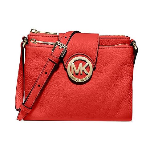 mk sling bag red