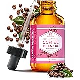 Leven Rose Coffee Bean Oil 1 oz - 100% Natural Cold Pressed Oil for Skin and Hair