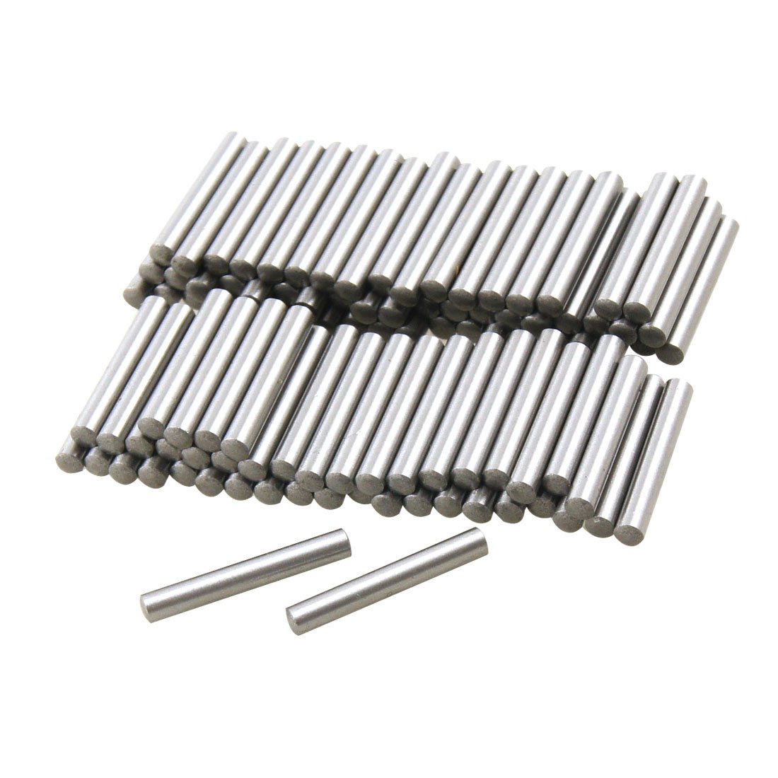 100 Pcs Stainless Steel 1.85mm x 15.8mm Dowel Pins Fasten Elements