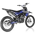 HHH Apollo AGB 36 Adult 5 Speed Dirtbike Pitbike Gas DB36 250cc Dirt Bike 5 Speed Manual Clutch (Blue)