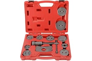 FreeTec 12Pcs Universal Disc Brake Caliper Piston Pad Wind Back Hand Tool Set
