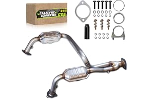 ECHO AUTOMILES Catalytic Converter Compatible with Chevy Silverado GMC Sierra 1500 1999-2006 Avalanche Suburban Tahoe Yukon XL Cadillac Escalade 4.3L 4.8L 5.3L, Catalytic Convertor EPA Compliant