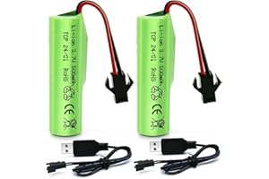 Tosiicop Lithium Battery Rc Car Toy - 3.7V 500mah Li-ion Batteries Rechargeable for Double Sided Rc Stunt Car Trucks Boat Remote Control Toys Cars for E35 DE38 DE40 DE50 TB202 TM201