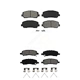 SIM Front Rear Semi-Metallic Brake Pads Kit