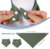 Lanjue Baby Bibs 10 Pack Bandana Dribble Bibs Cotton Soft Absorbent 0-36 Months view 2