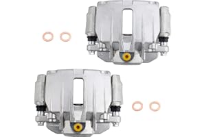 MAYASAF 18B4726 18B4727 Rear Left&Right Disc Brake Caliper Assembly for Chevy Astro 03-05/Silverado 1500 99-02/Suburban 1500/Tahoe, for GMC Safari/Sierra 1500/Yukon/Yukon XL 1500, for Cadillac DeVille