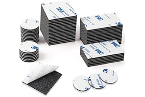 UPINS Double Sided Foam Tape, Strong Sticky Double Sided Foam Pads for Crafts Self-Adhesive Mounting Foam Tape Heavy Duty for