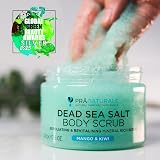 PraNaturals Dead Sea Salt Scrub 2x500g Mango Kiwi Nourishing Exfoliating Skin view 2