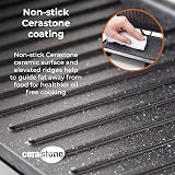 Tower Health Grill Panini Grill 750W Cerastone Coating Black Stainless T27038 view 4