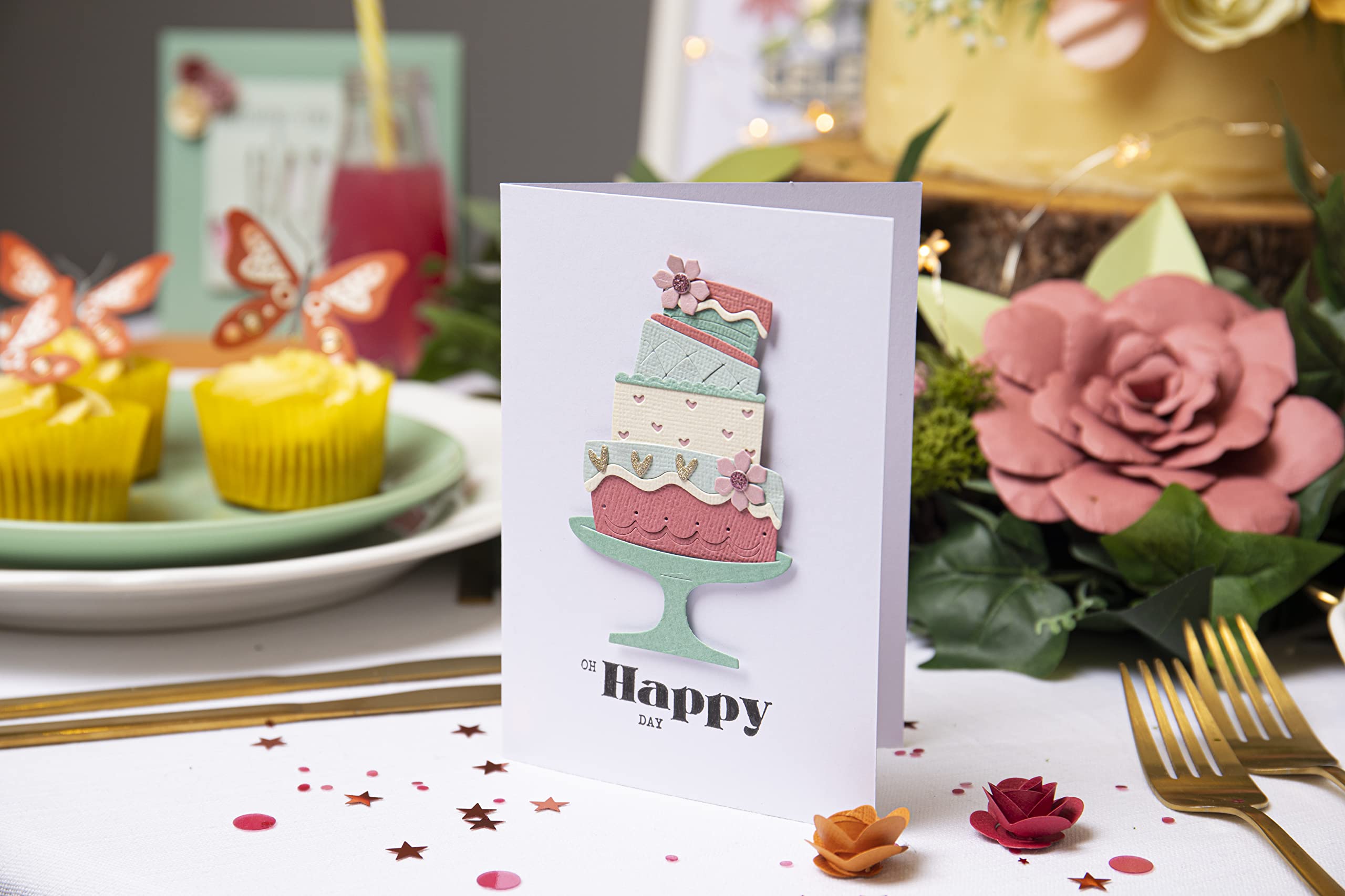 Sizzix Clear Stamps Set 12PK Good Vibes #4 by Pete Hughes | 665911 |Chapter 2 2022, One Size, Multicolor
