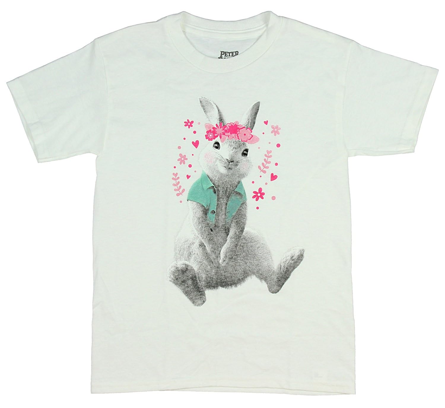 Peter Rabbit Little Girls Tail Rabbit Graphic T Shirt 5683 Jznovelty