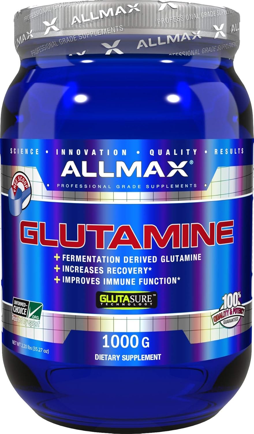 Allmax Nutrition Micronized Glutamine Powder 1000 Grams Amazon.ca Health & Personal Care