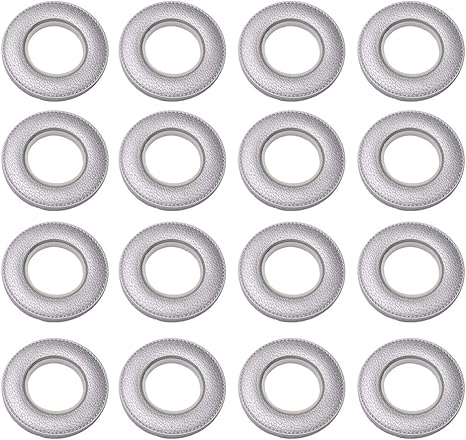 Amazon Com 16 Pack Curtain Grommets Cengood Leather Texture Style