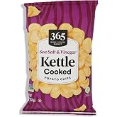 365 by Whole Foods Market, Sea salt Vinegar Kettle Potato Chips, 8 OZ