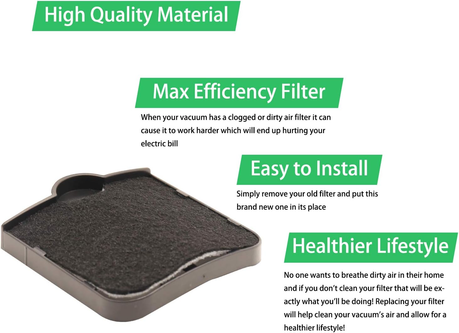 Air Filter Replacement for Eye-Vac Pre-Motor & Exhaust EV-EF & EV-PMF: Appliances