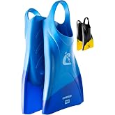 Cressi Adult Swim Fins - Flexible Silicone for Comfortable and Durable Use - Pura: Designed in Italy