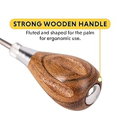 General Tools Scratch Awl Tool with Hardwood Handle