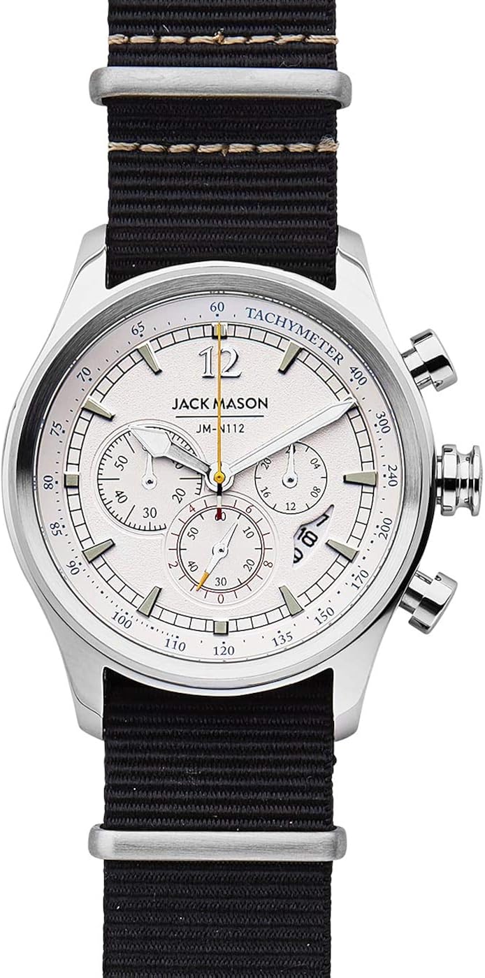 white dial nato strap