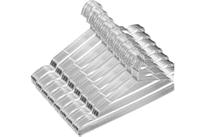 Metal Hangers 80 Pack Clothing Heavy Duty for Closet Stainless Steel Wire Hanger 16.5in by WYCQKL