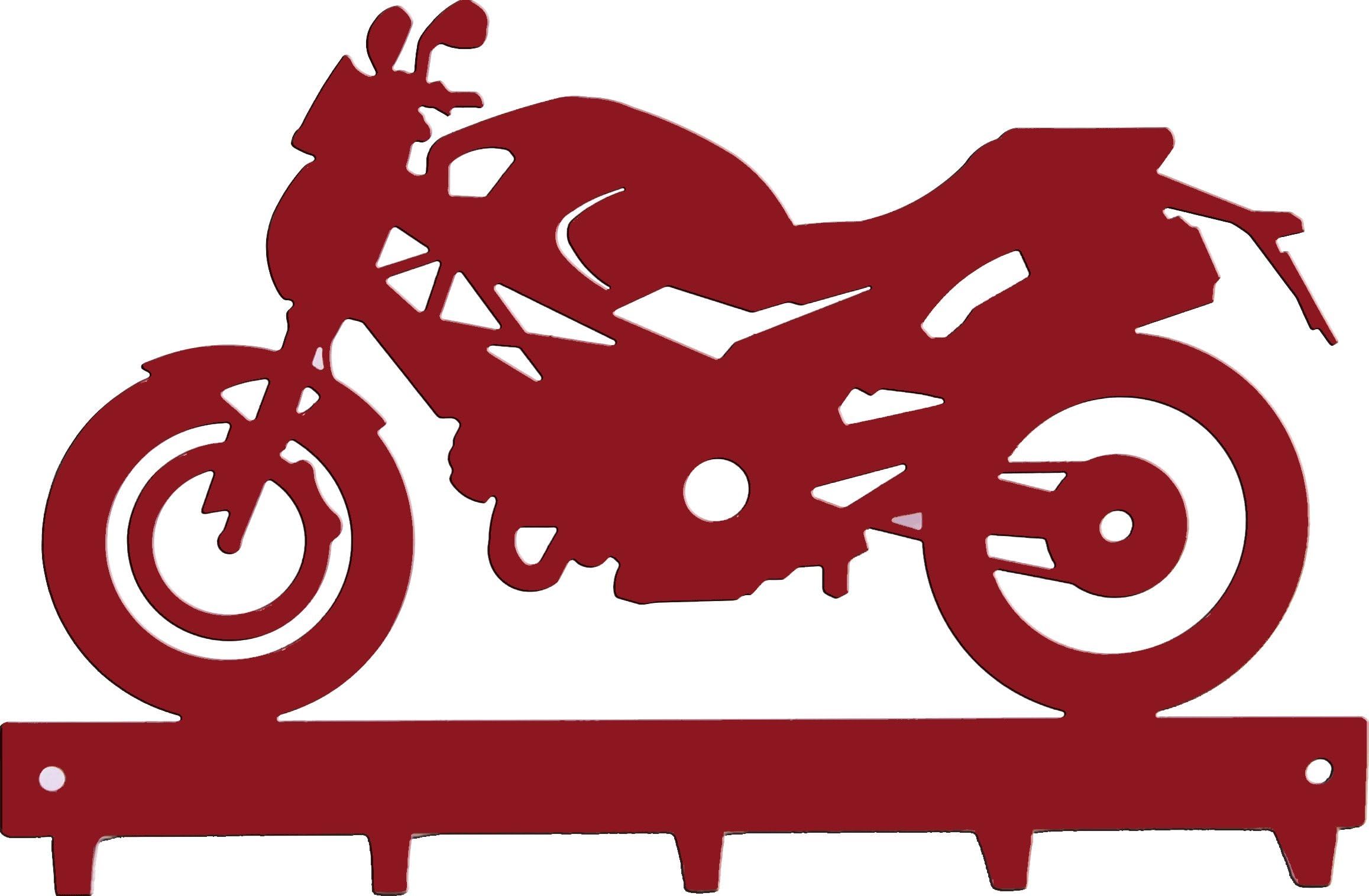 Monster Motorcycle Design Key Rack, Italian Artisanal Product