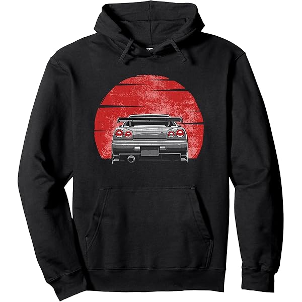 Amazon.com: Fairlady Z 300zx Z32 Graphic Pullover Hoodie