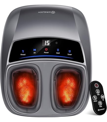 Amazon.com: iComfort IC0907 Infrared Vibration Foot Massager, Includes  Wireless Remote Control, Silver : Health & Household