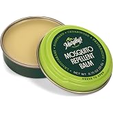 Murphy's Naturals Mosquito Repellent Balm, Plant-Based, 0.75 oz (Pack of 1) | Formulated with Cedarwood, Lemongrass &amp; Rosemary Oils, DEET-Free*, Repels Mosquitoes up to 2 hrs &amp; Ticks 1 hr, Travel-Size