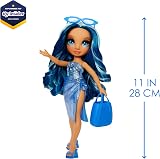 Rainbow High Skyler Swim & Style 11in Doll with Wrap & Accessories view 3
