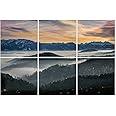 YPY Art Acoustic Panels,Soundproof Wall Panels Self-adhesive,Sound Absorbing Panels,Decorative Acoustical Wall Panels, Recording Studio Acoustic Treatment 6 Pack 72×48 inches