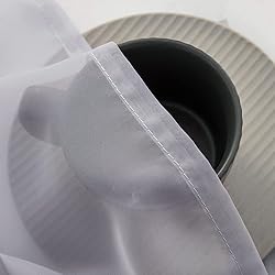 MIULEE Luxury Window Scarf Sheer Voile Elegant