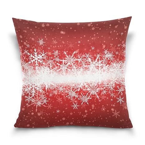 Amazon Com Top Carpenter Red Winter Background Snowflakes Velvet