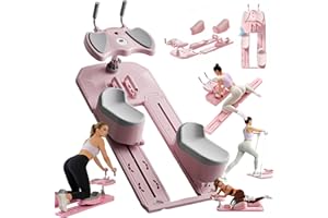 Spine Twist and Stretch Trainer Crawling Training Machine for Core Training 3-Level Adjustable Crawling Machine with LED Coun