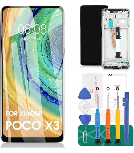 Amazon.com: Replacement for Xiaomi Poco X3 | X3 Pro | X3 NFC LCD