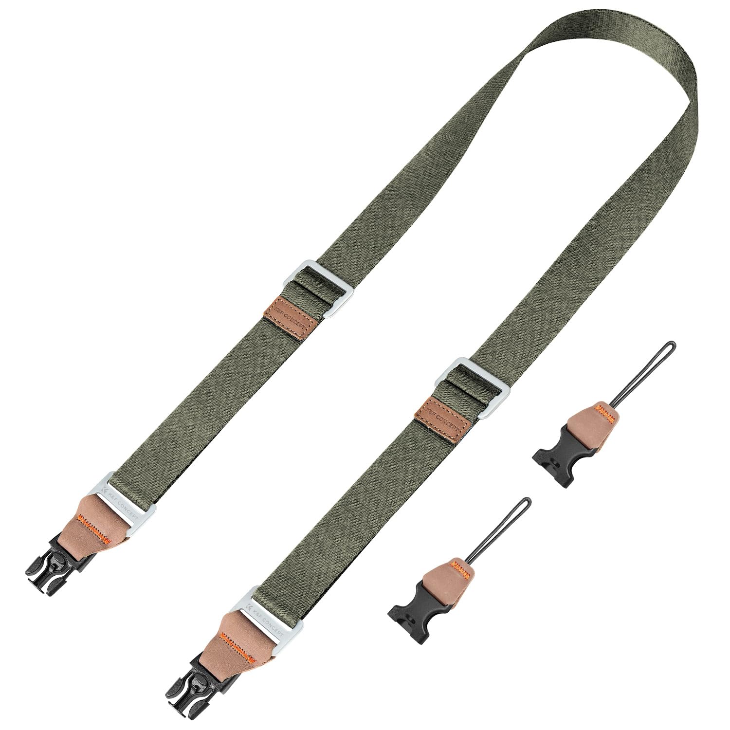 K&F CONCEPT Camera Shoulder Wrist Strap, Anti-slip Camera Sling Strap, Camera Neck Strap Hand Strap for Sony Canon Nikon Fuji DSLR SLR Mirrorless Camera