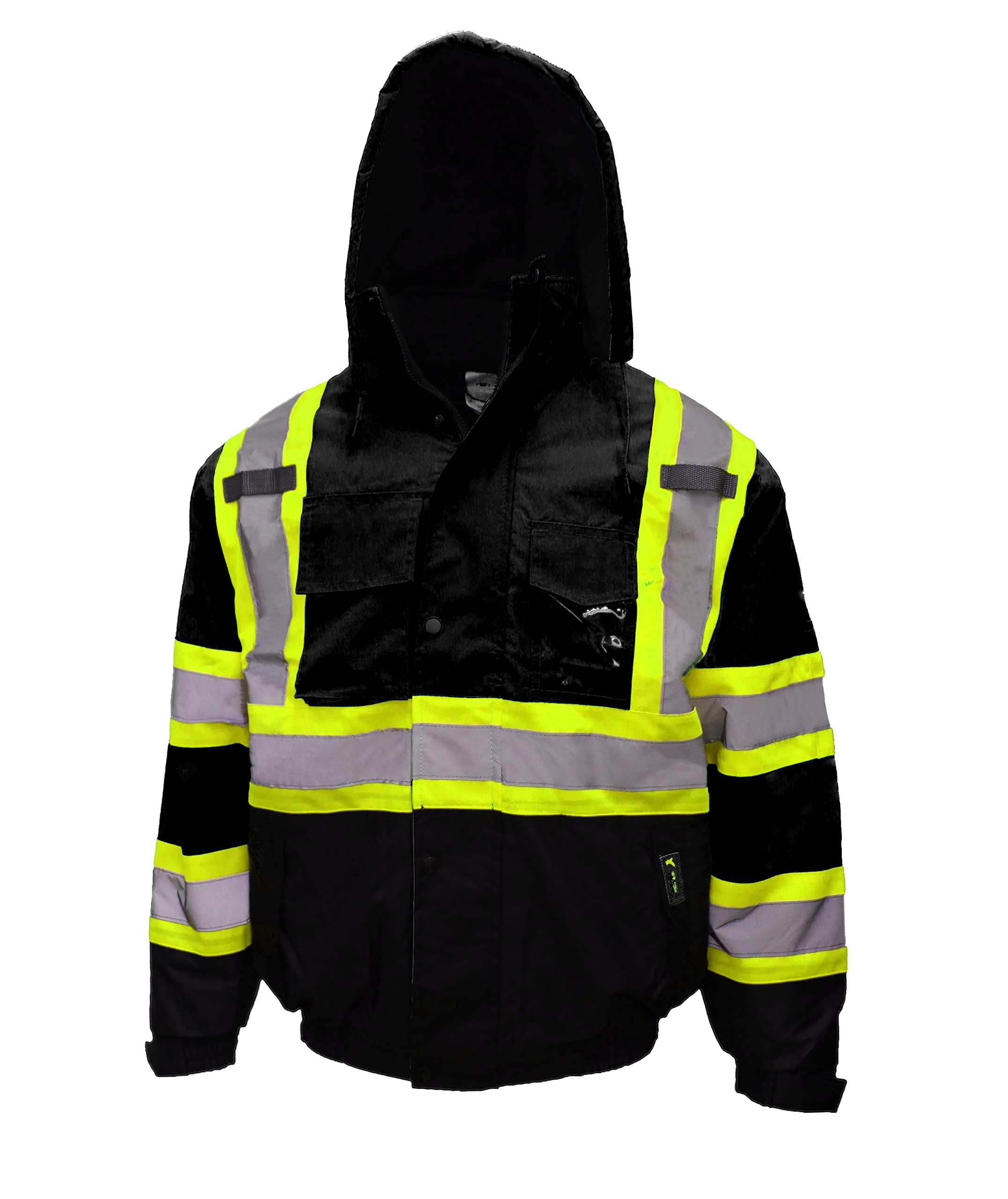 RK SAFETY WJ9013 Men's ANSI Class Safety Bomber Jacket with