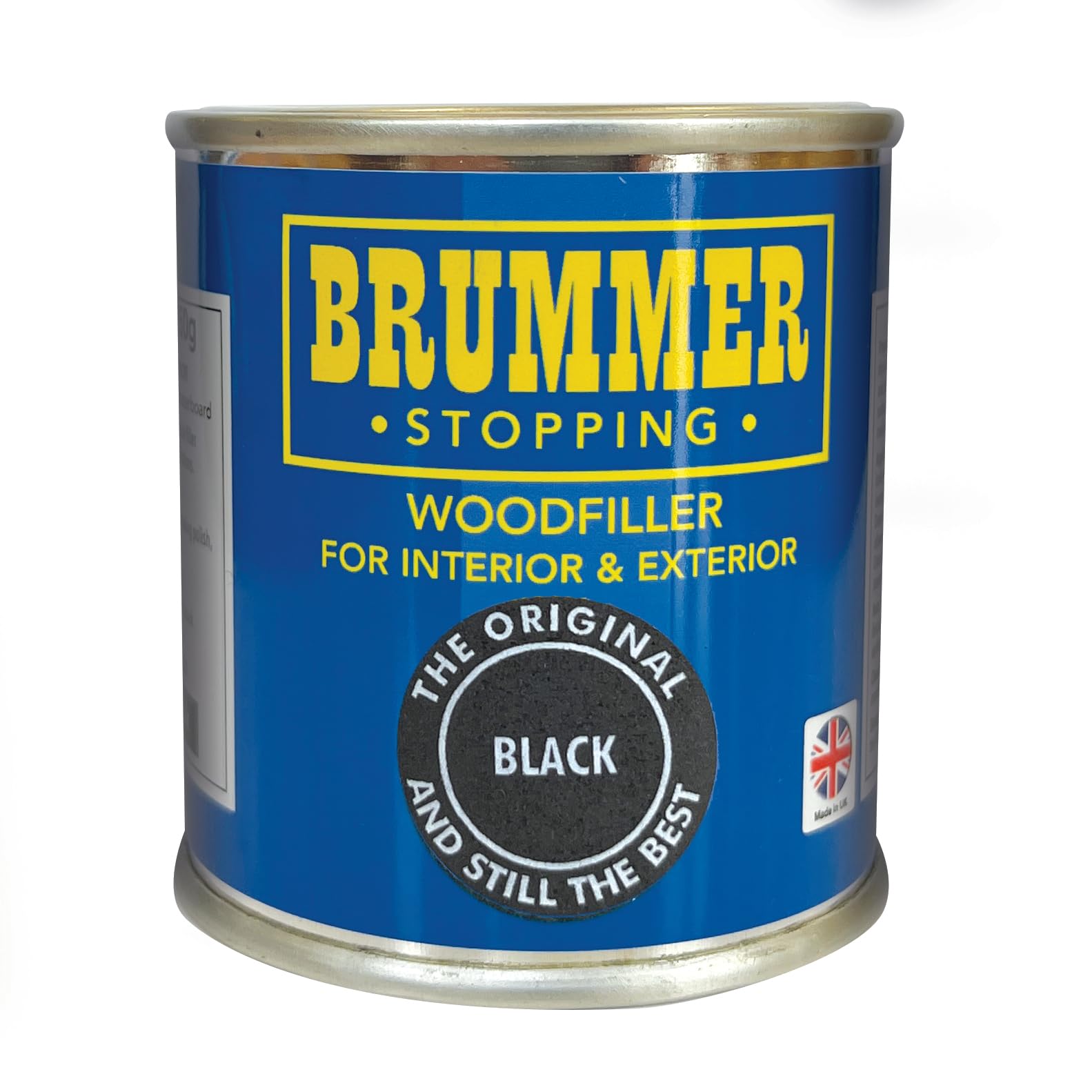 Brummer Wood Filler Black 250g – 2 Sizes & Assorted Shades | Ideal for DIY Wood Repairs & Restorations