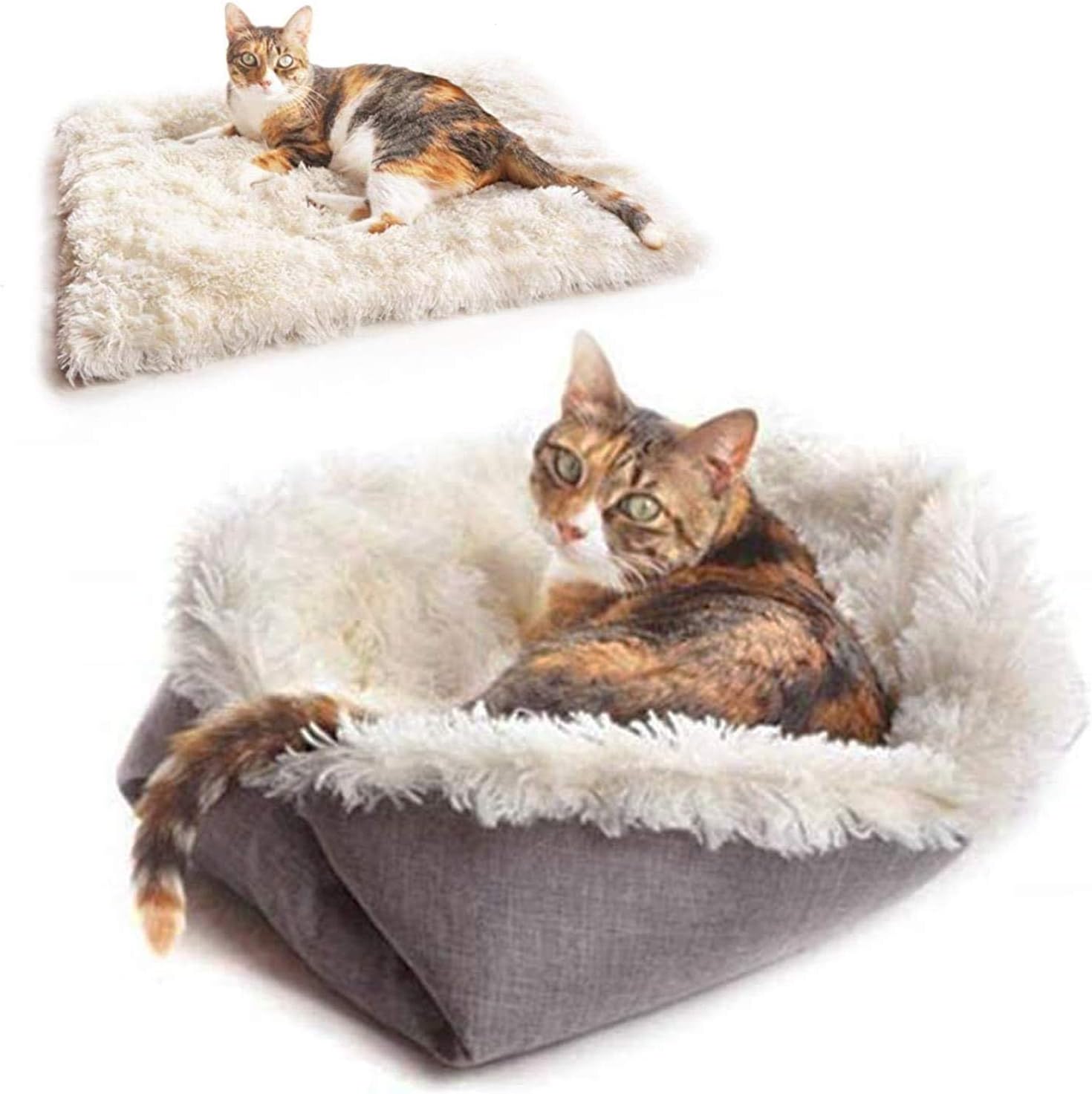 MAIYADUO Soft Pet Bed for Cats and Small Medium Dogs Cat Bed Sleeping
