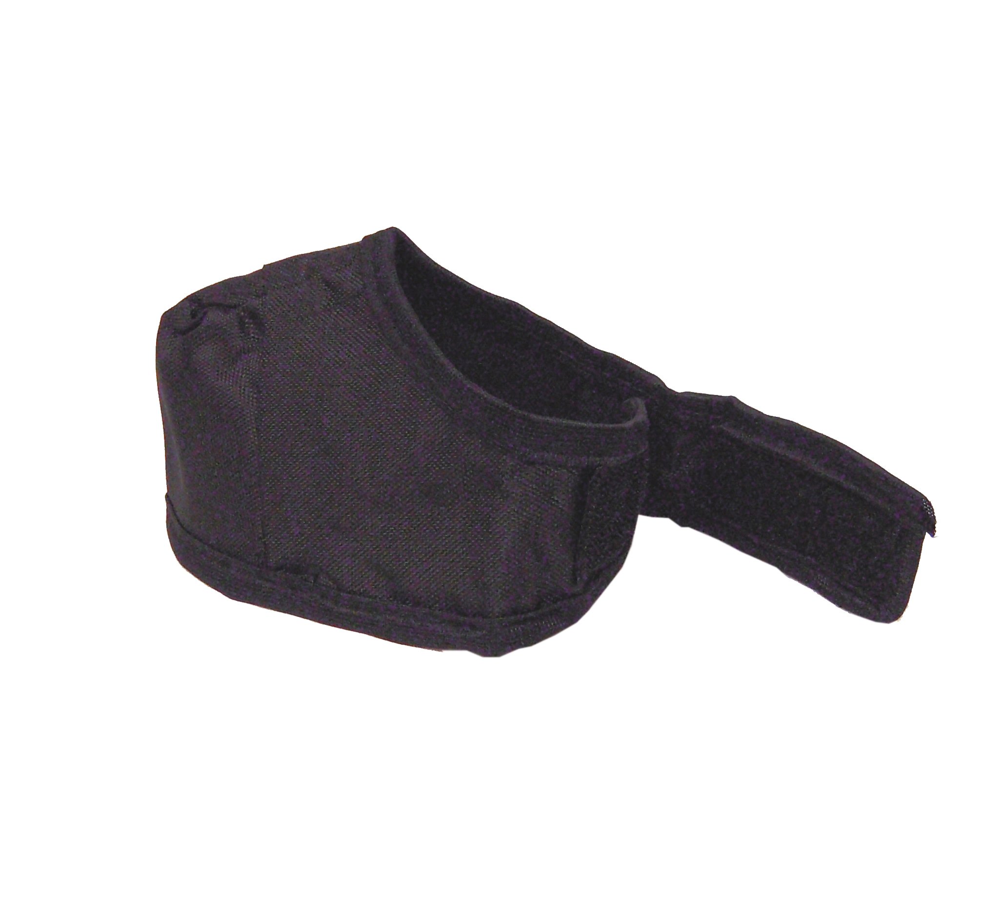 Hamilton H.P. Mugz Adjustable Quick Fit Nylon Soft Cat Muzzle, Small, Black