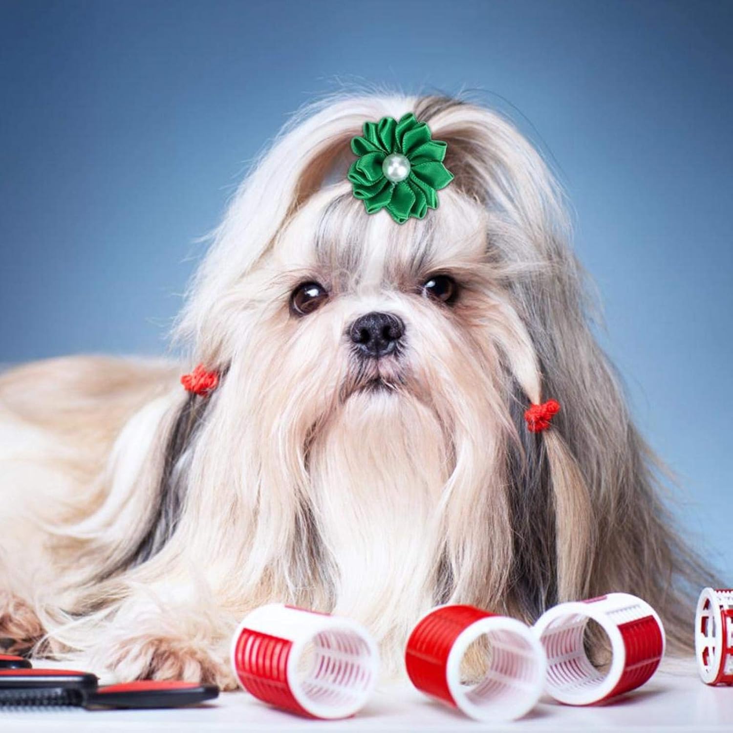 Download 30pcs Dog Hair Bows Dog Hair Clips For Small Dogs Bow Ties Grooming Accessories Dogs Pet Supplies Urbytus Com