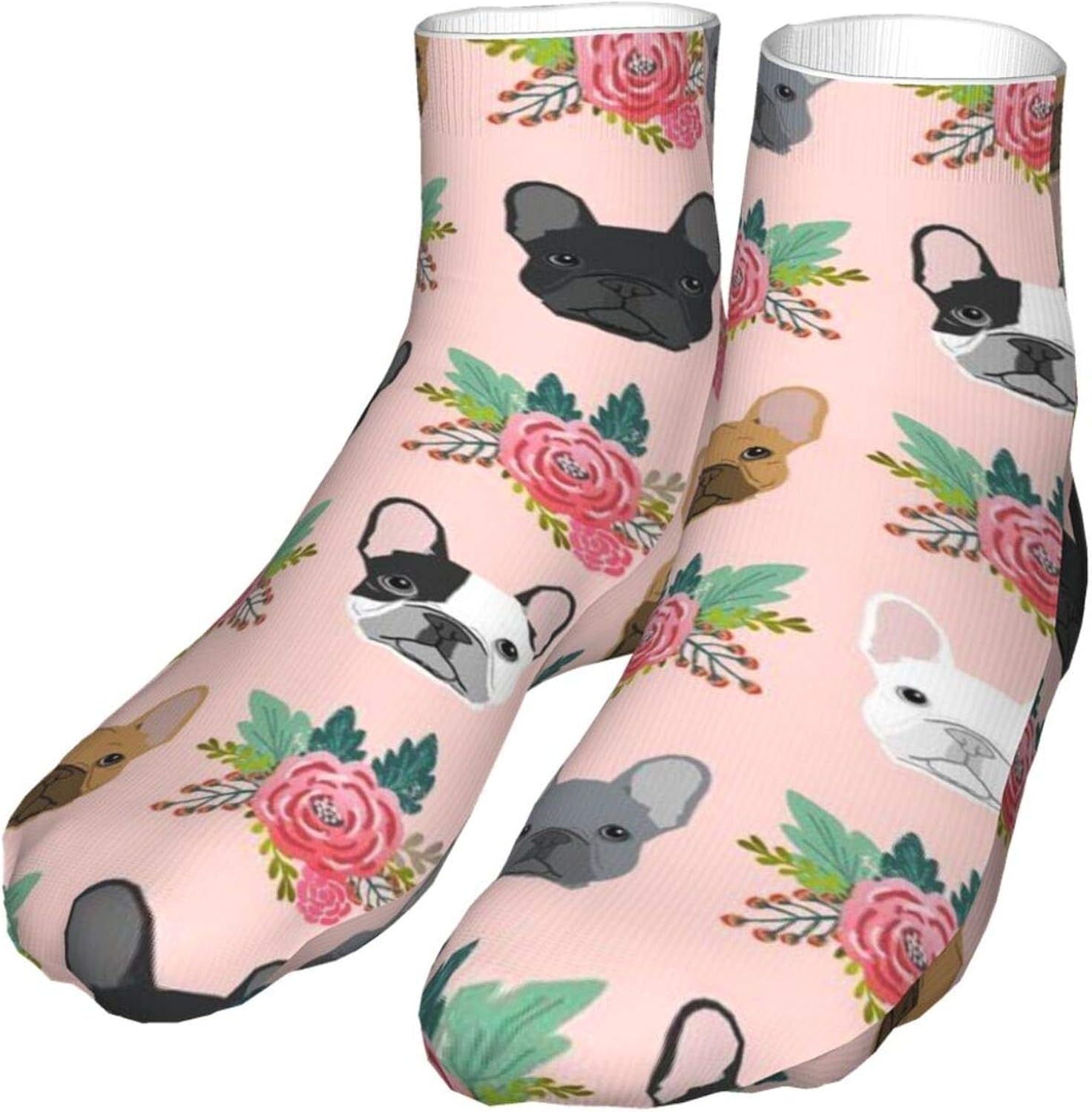 Schnauzer Dog And Vintage Florals Unisex Thick