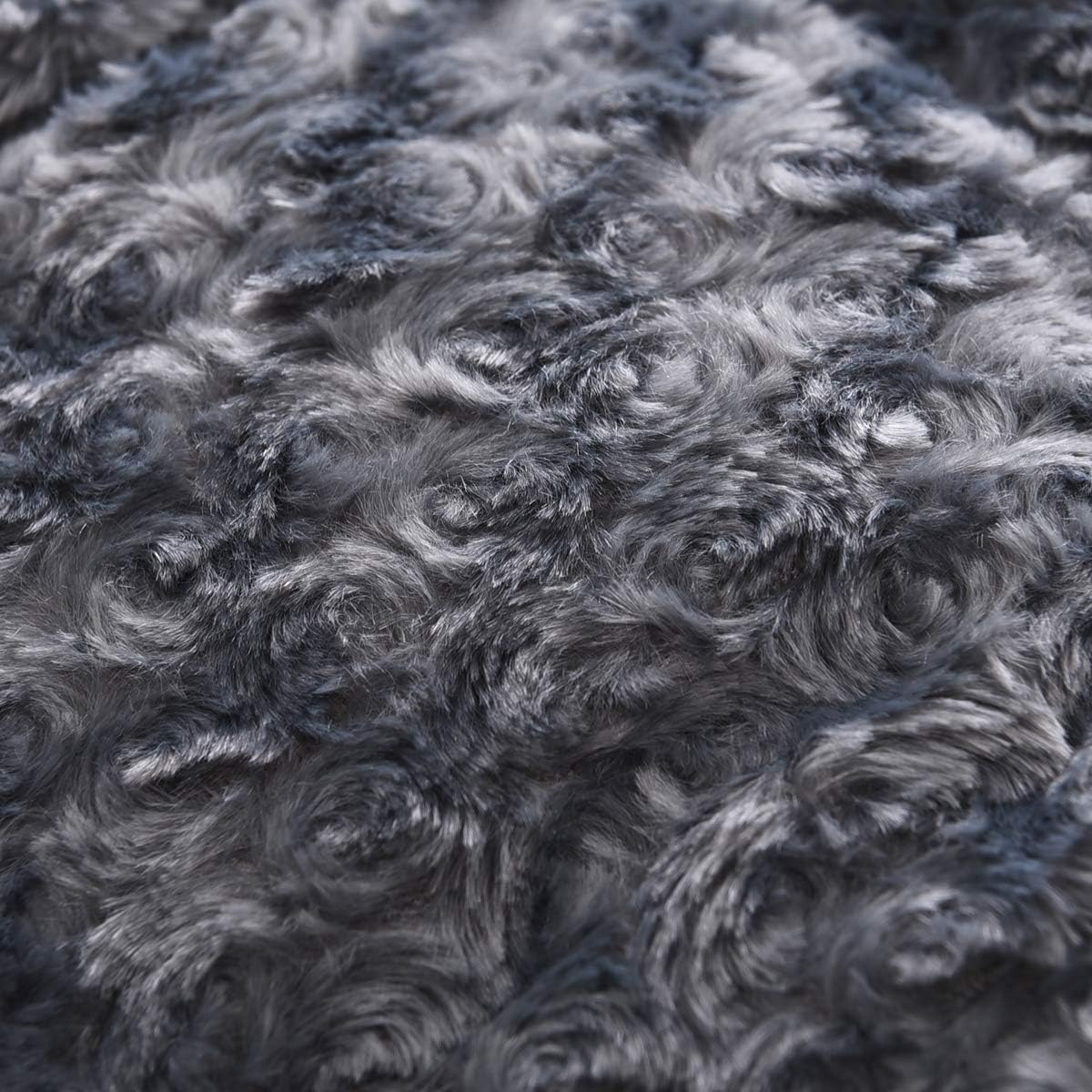 Basics Pet Dog Bed Pad, 46 x 29 x 4 Inch, Grey Swirl : Pet Supplies