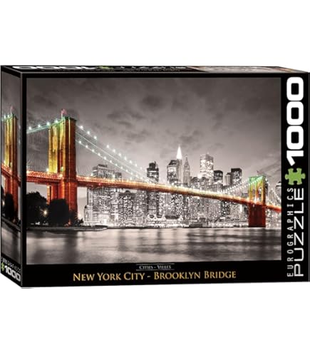 Amazon.com: EuroGraphics New York City Yellow Cab Puzzle