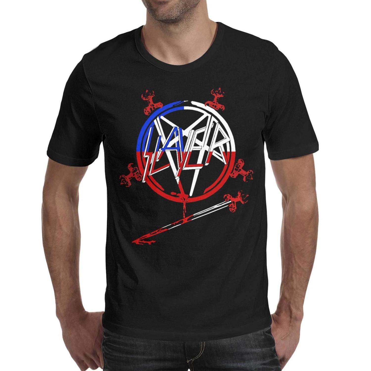 Rock Band Album Design Tshirts Crew Neck Novelty Tee 6304 Kitilan