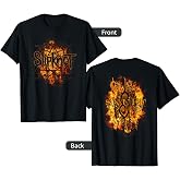 Slipknot Official Snuff Flames T-Shirt