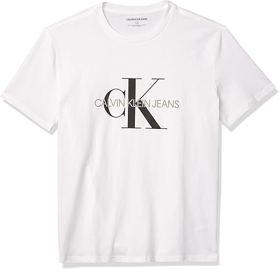 Amazon Calvin Klein Jeans メンズ モノグラム グラフィックtシャツ Tシャツ カットソー 通販
