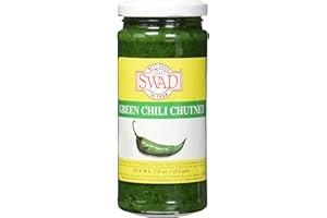 Great Bazaar Swad Chilli Chutney, Green, 7.5 Ounce